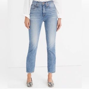 Madewell perfect vintage crop size 28